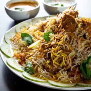 Chicken Dum Hyderabadi Biryani